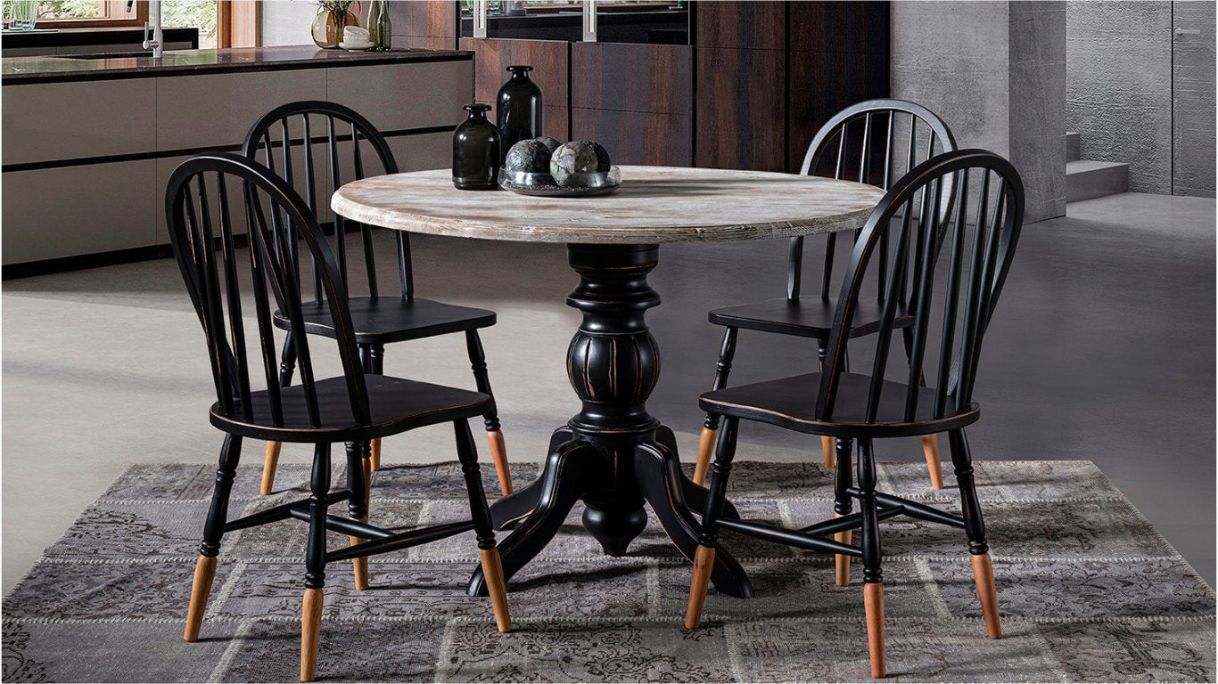 Essgruppen für Ihr Zuhause – Sets mit 4 oder 6 Stühlen | alberohome.de